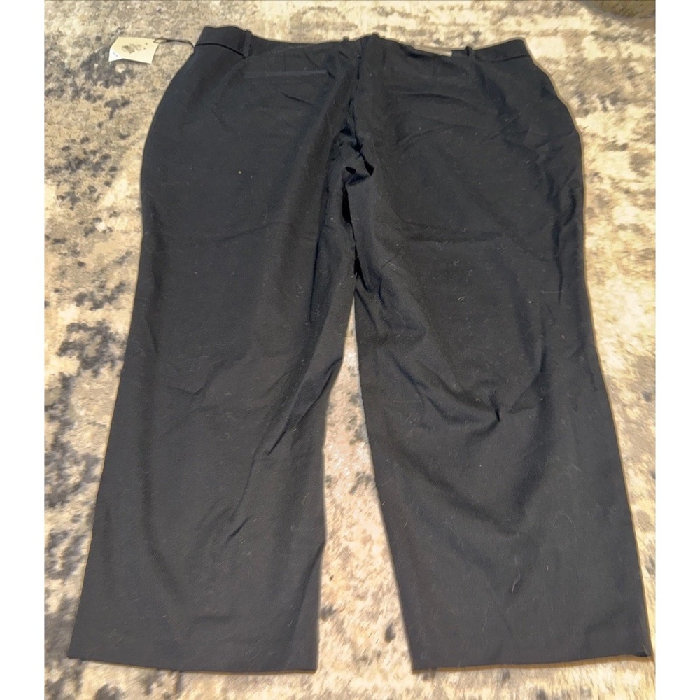 Ava & Viv Womens High-Rise Ankle Fitted Hip Thigh Pants Black Plus Sz 24W NEW - Picture 5 of 7